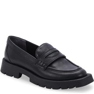 Dolce Vita Black Lug Sole Loafer